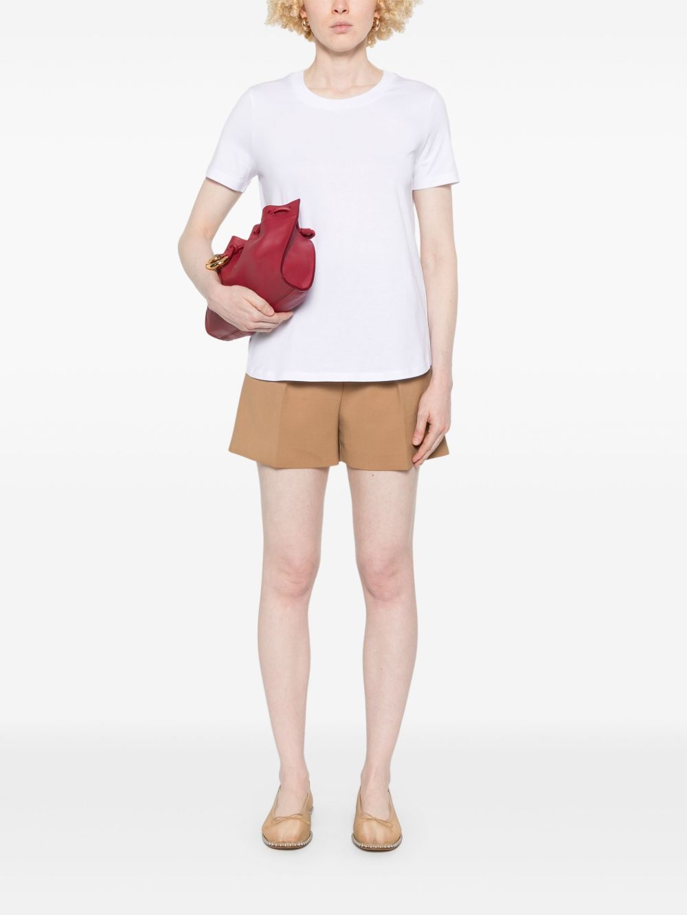 'S Max Mara Women Logo Cotton T-Shirt S MAX MARA