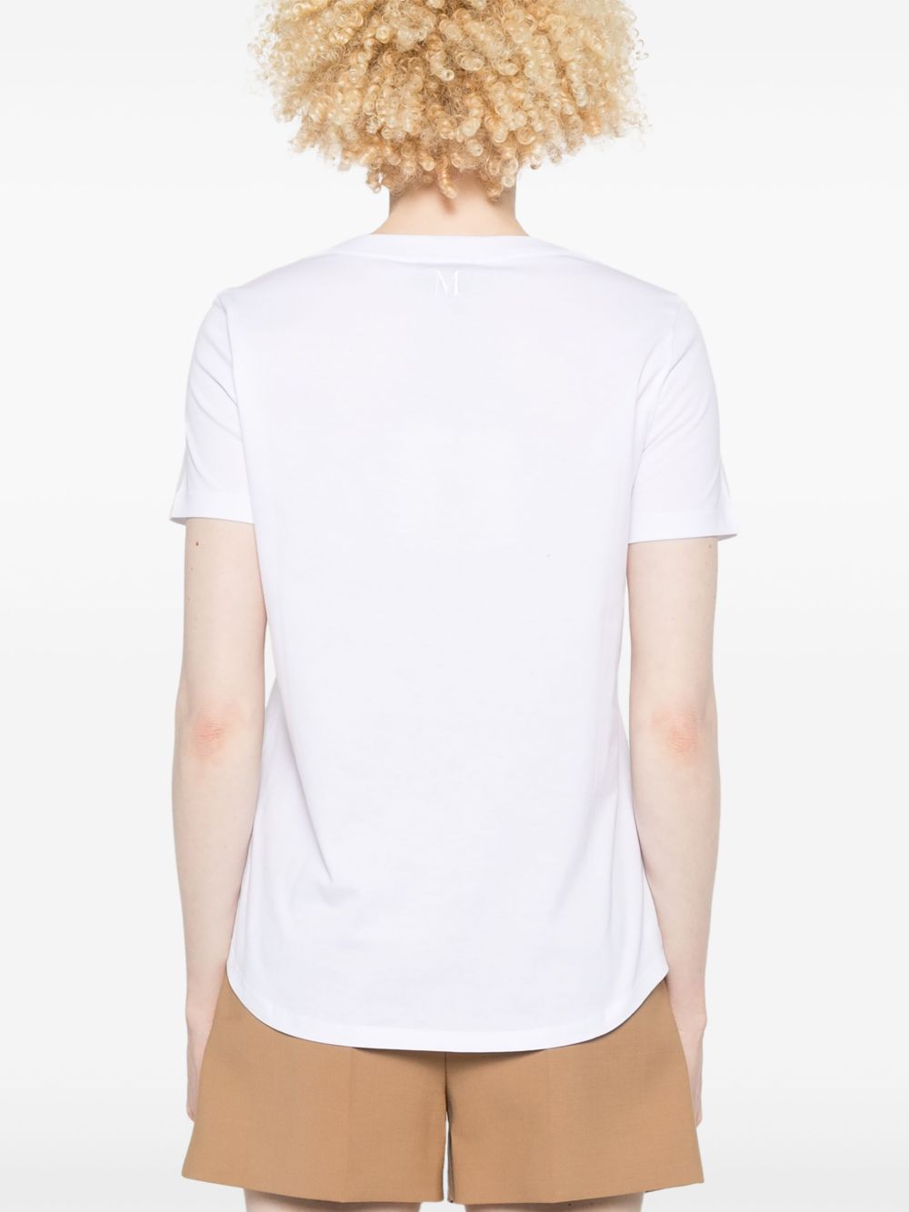 'S Max Mara Women Logo Cotton T-Shirt S MAX MARA