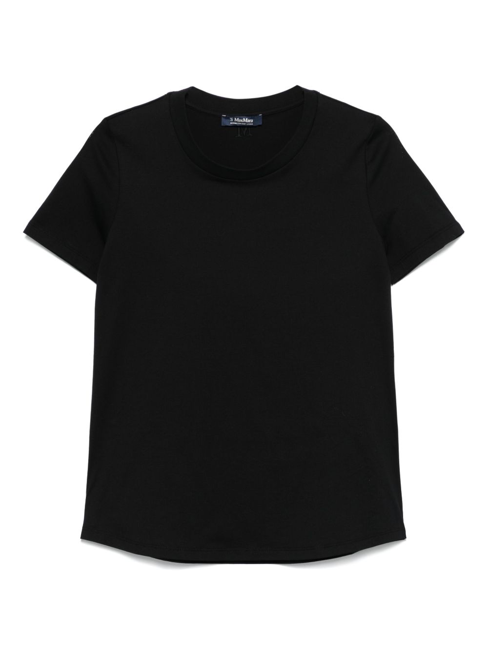 'S Max Mara Women Embroidered Cotton T-Shirt S MAX MARA