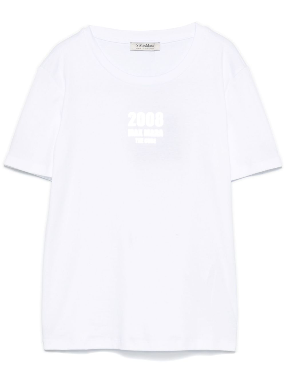 'S Max Mara Women Logo Cotton T-Shirt S MAX MARA
