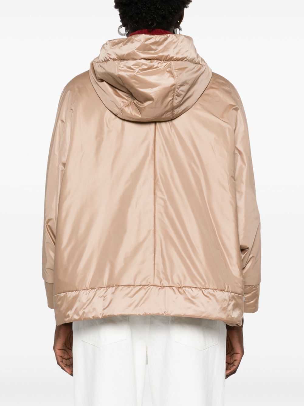 Max Mara The Cube Women Short Hooded Down Jacket MAX MARA THE CUBE