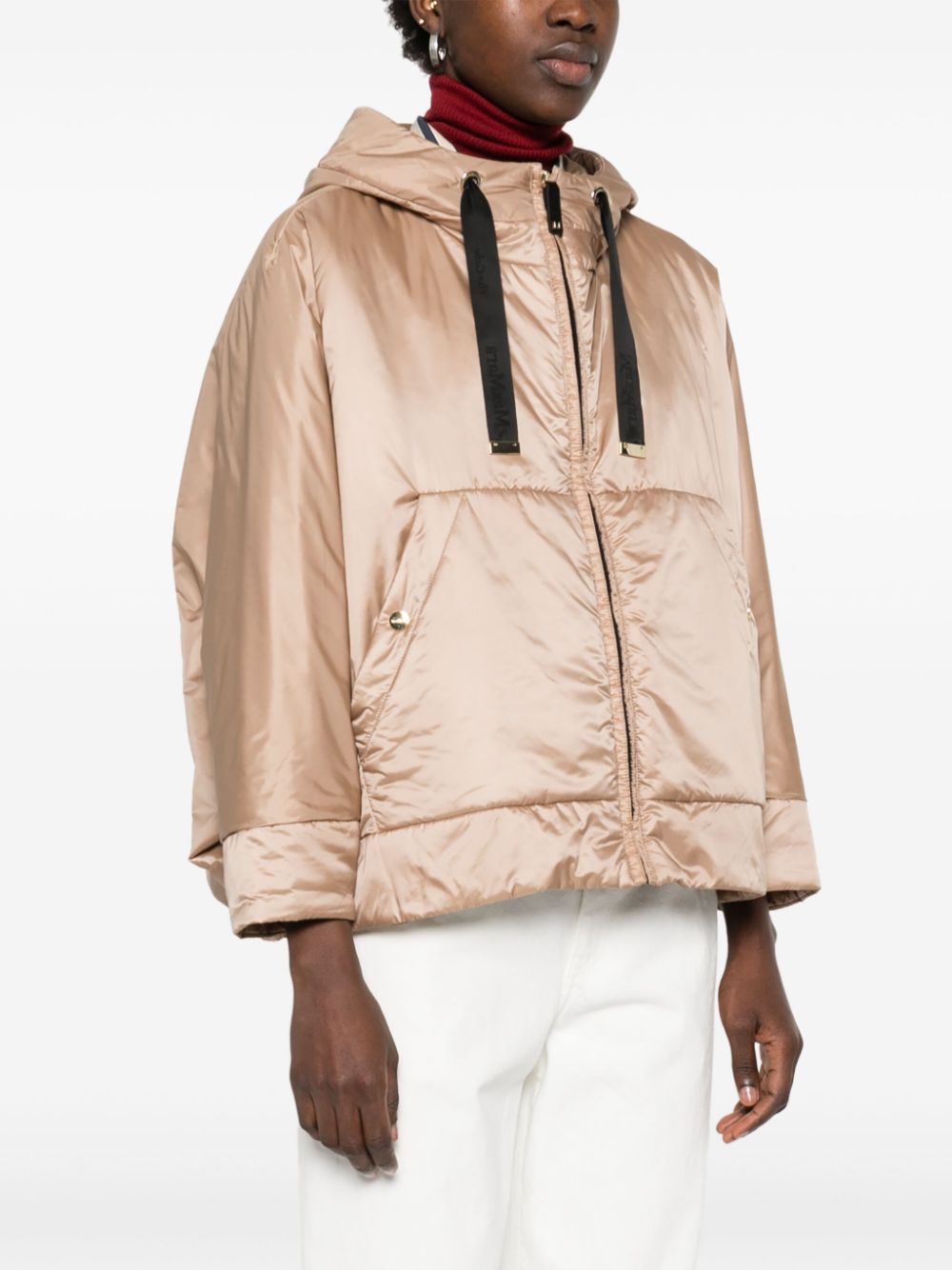 Max Mara The Cube Women Short Hooded Down Jacket MAX MARA THE CUBE