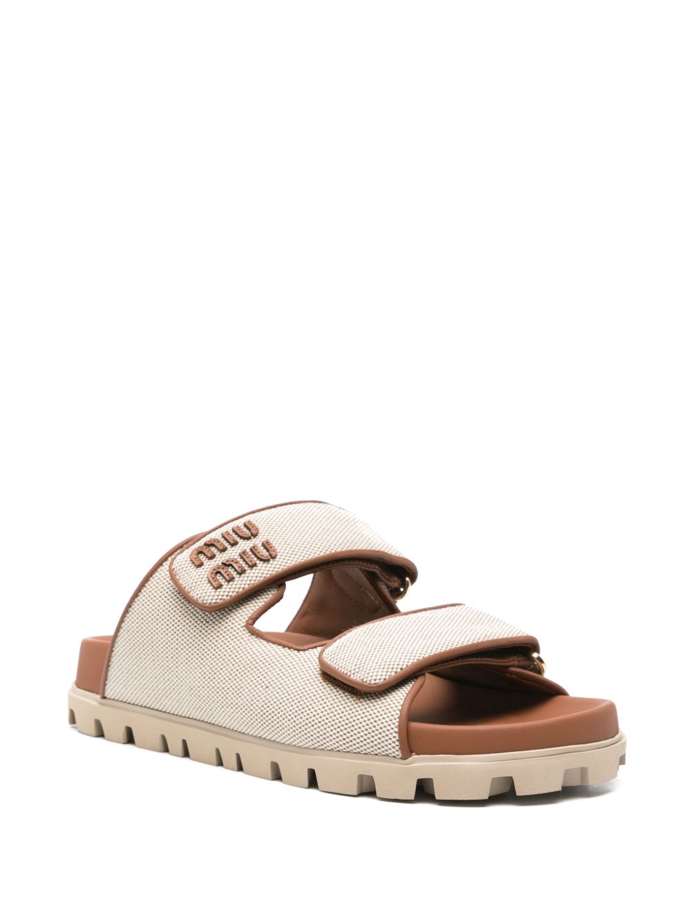 Miu Miu Women Canvas Sandals MIU MIU