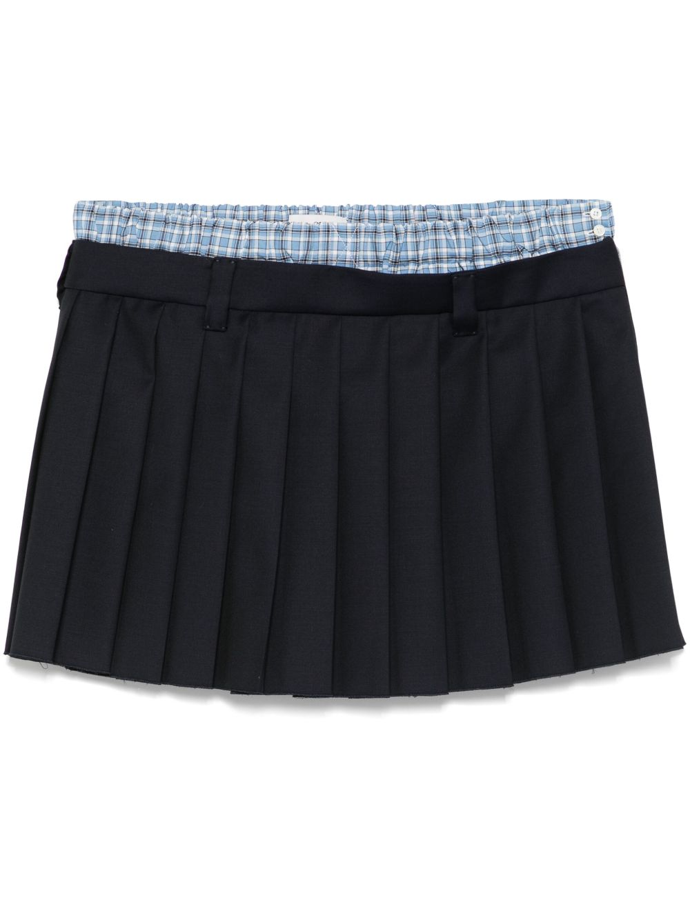 Miu Miu Women Pleated Mini Skirt