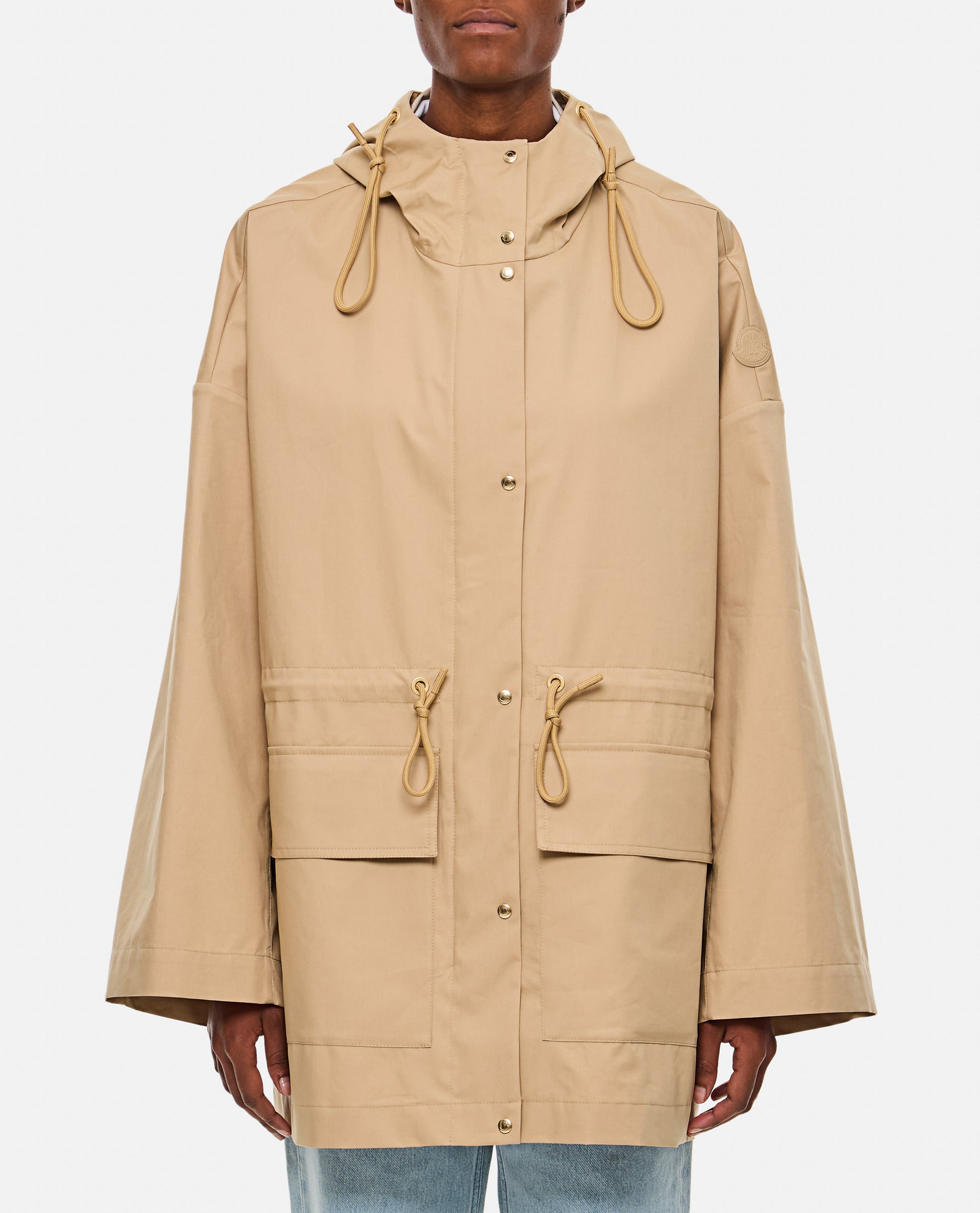 Moncler Women Gaillon Hooded Parka In Cotton MONCLER