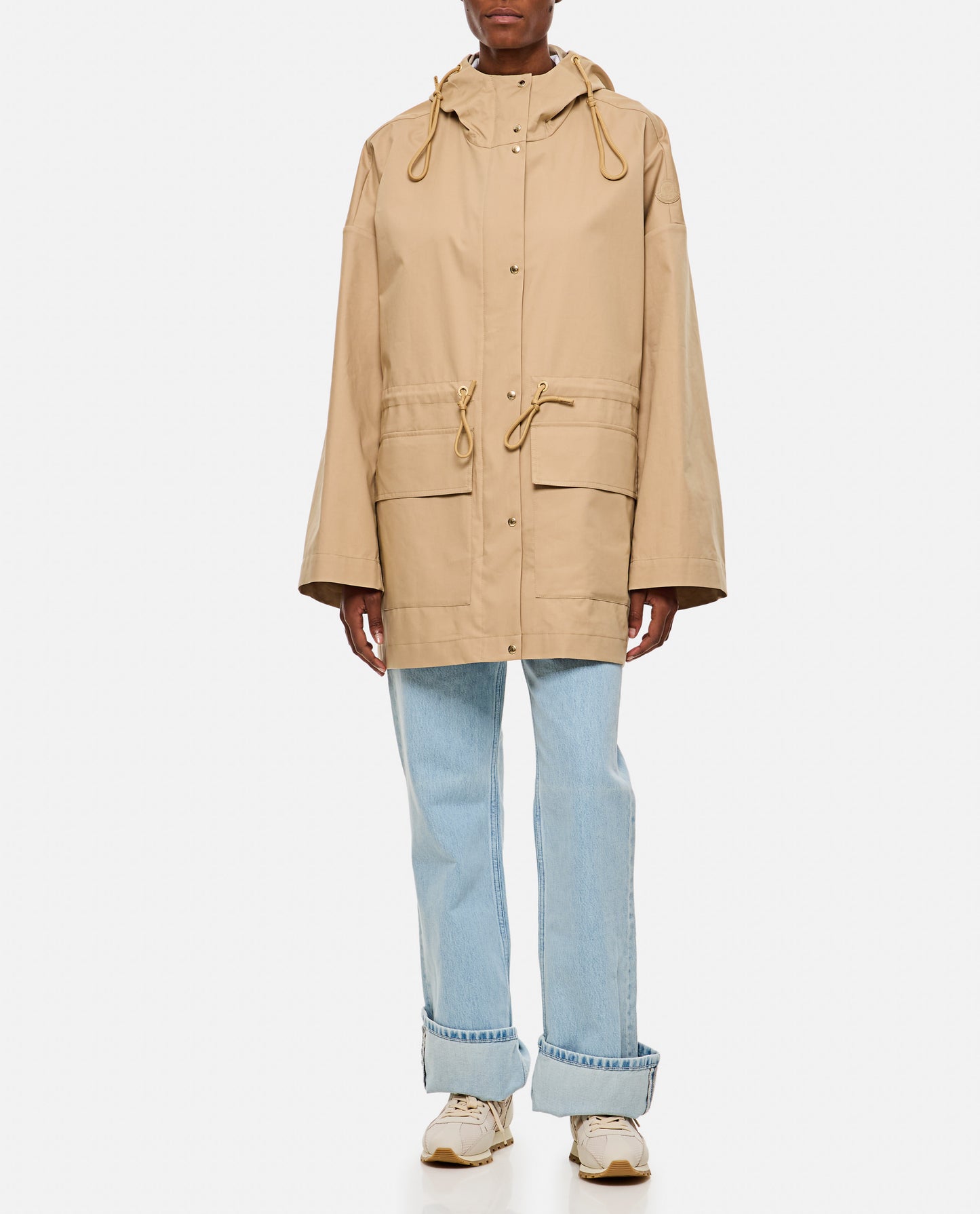 Moncler Women Gaillon Hooded Parka In Cotton MONCLER