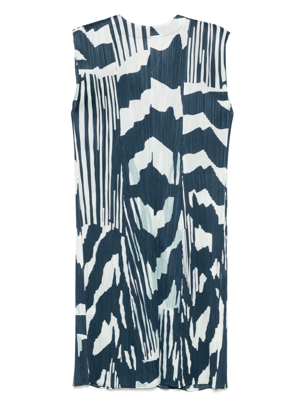Pleats Please Issey Miyake Women Printed Pleated Vest PLEATS PLEASE ISSEY MIYAKE
