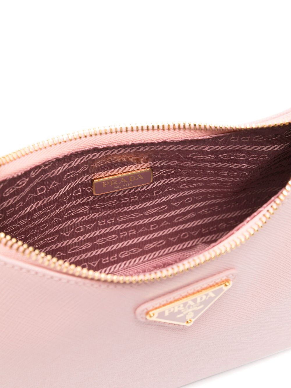 Prada Women Re-Edition Leather Shoulder Bag PRADA