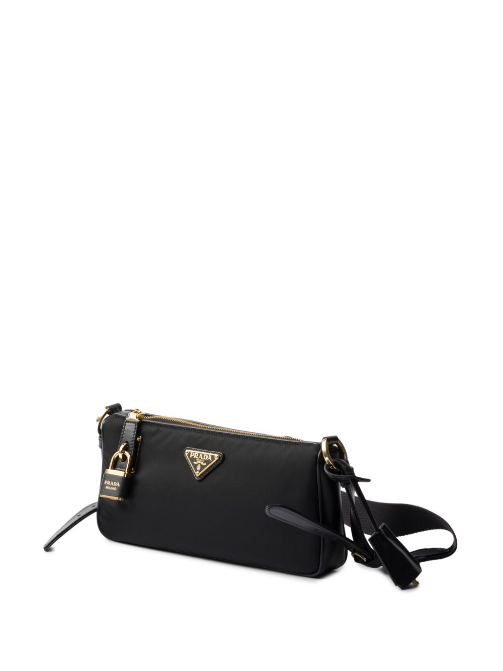 Prada Women Re-Nylon And Leather Shoulder Bag PRADA