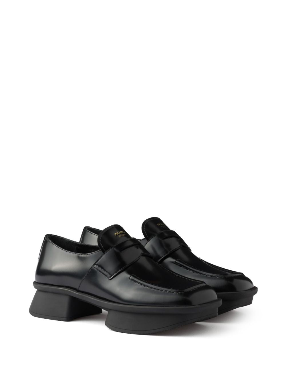 Prada Women Equal Leather Loafers PRADA