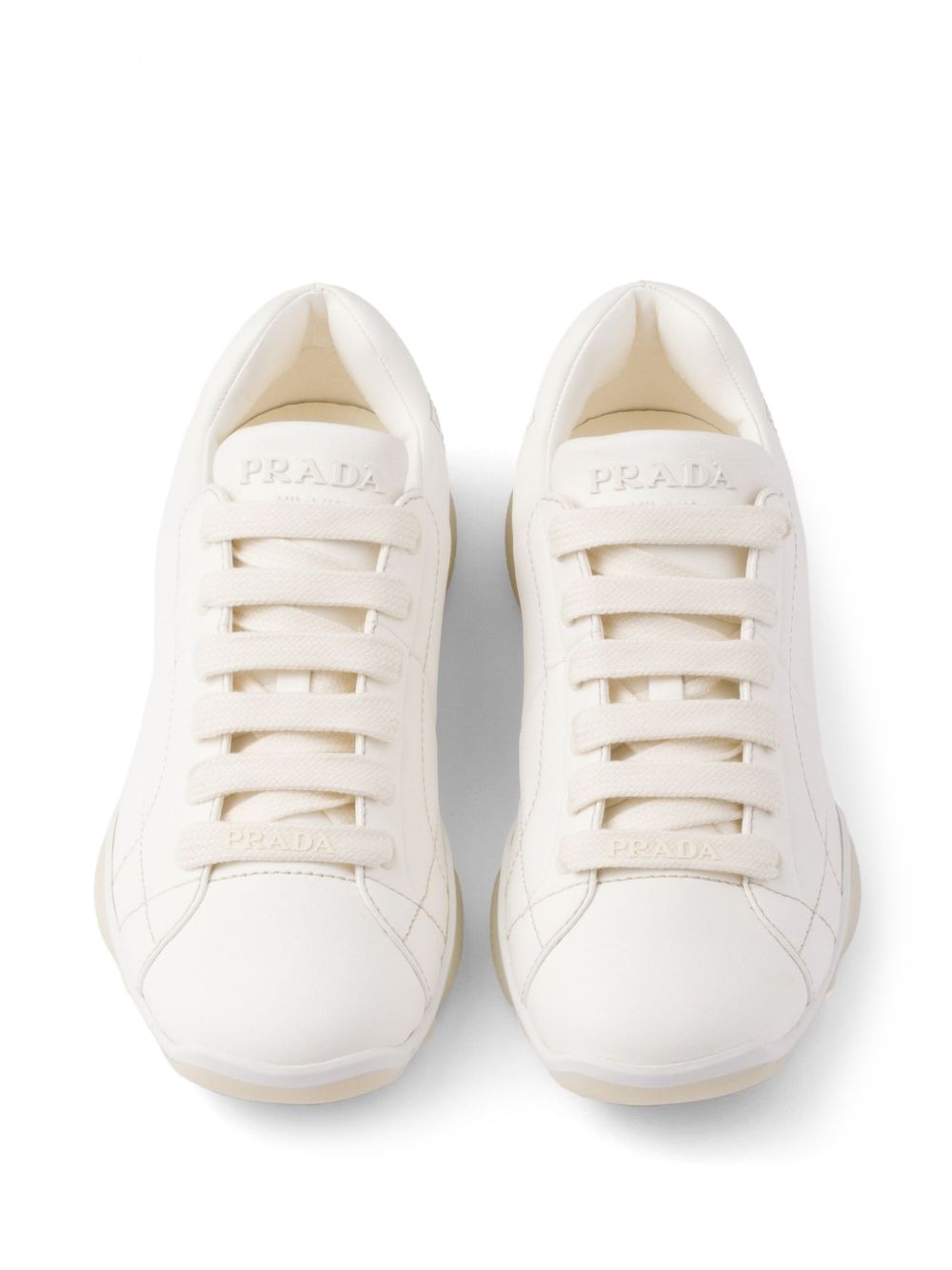 Prada Women Leather Sneakers