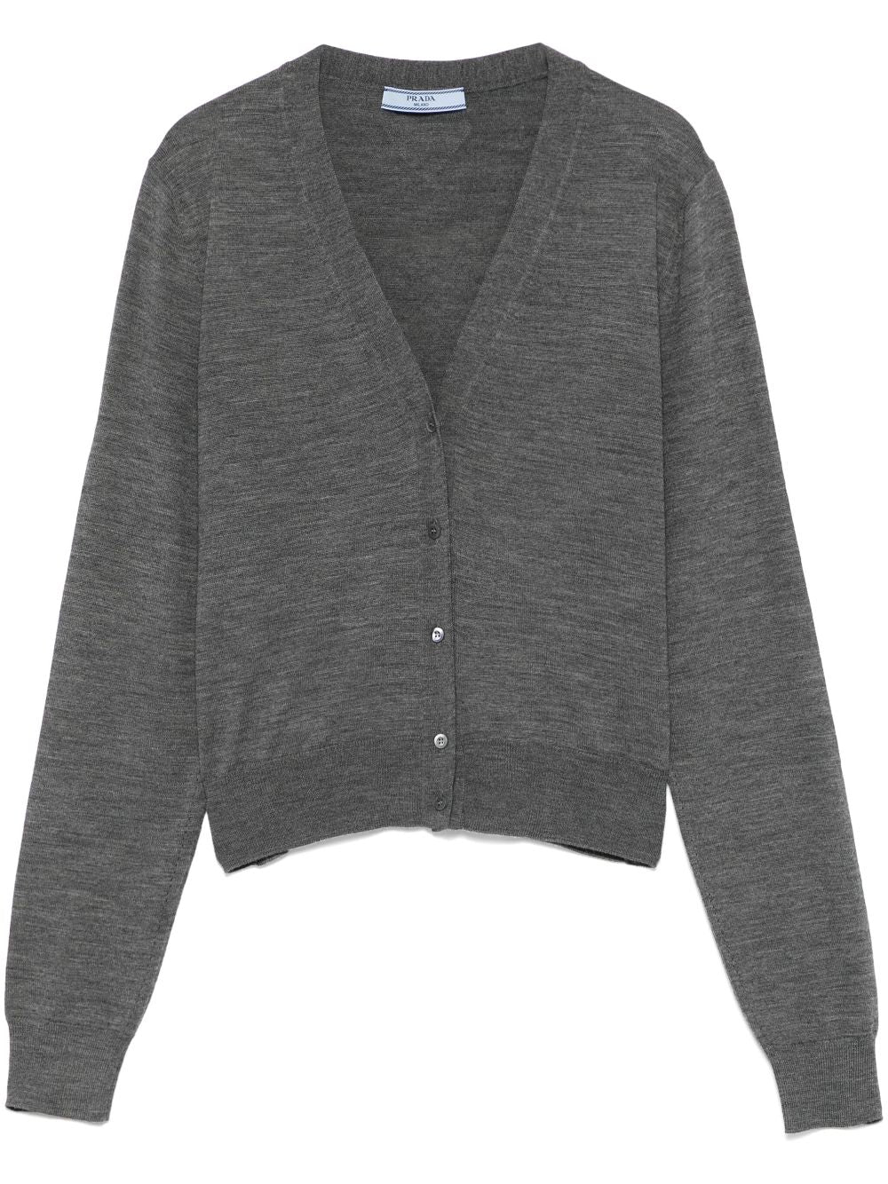 Prada Women Wool V-Necked Cardigan PRADA