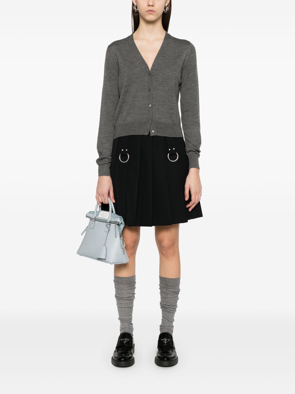 Prada Women Wool V-Necked Cardigan PRADA