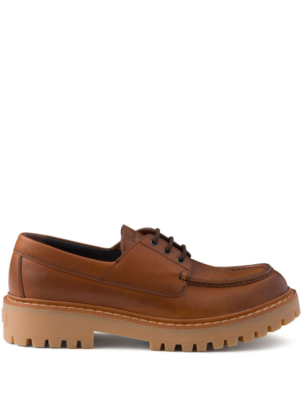 Prada Men Leather Loafers PRADA