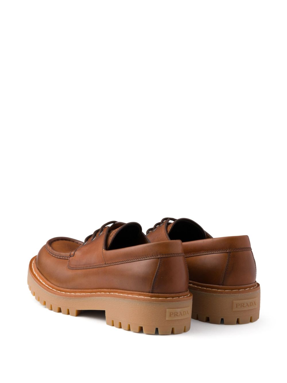 Prada Men Leather Loafers PRADA