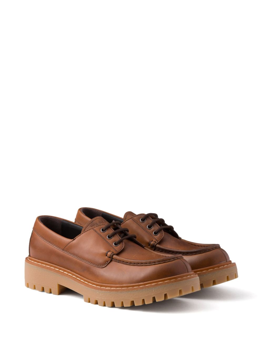 Prada Men Leather Loafers PRADA