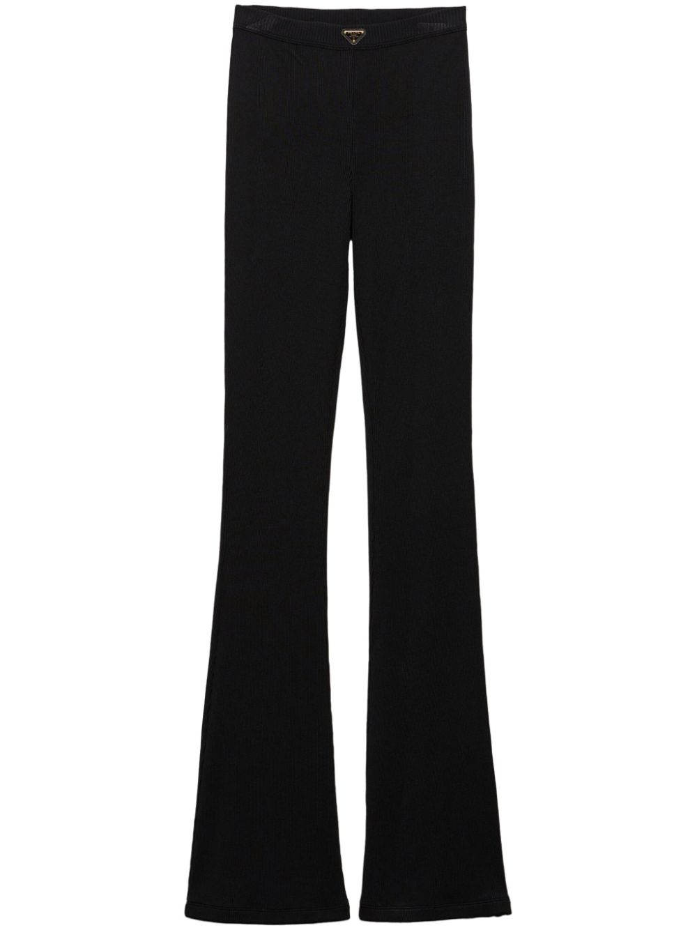 Prada Women Ribbed Jersey Trousers PRADA