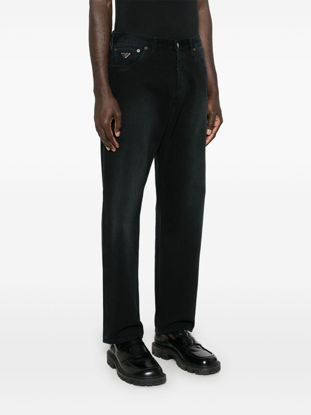 Prada Men Denim Cotton Jeans