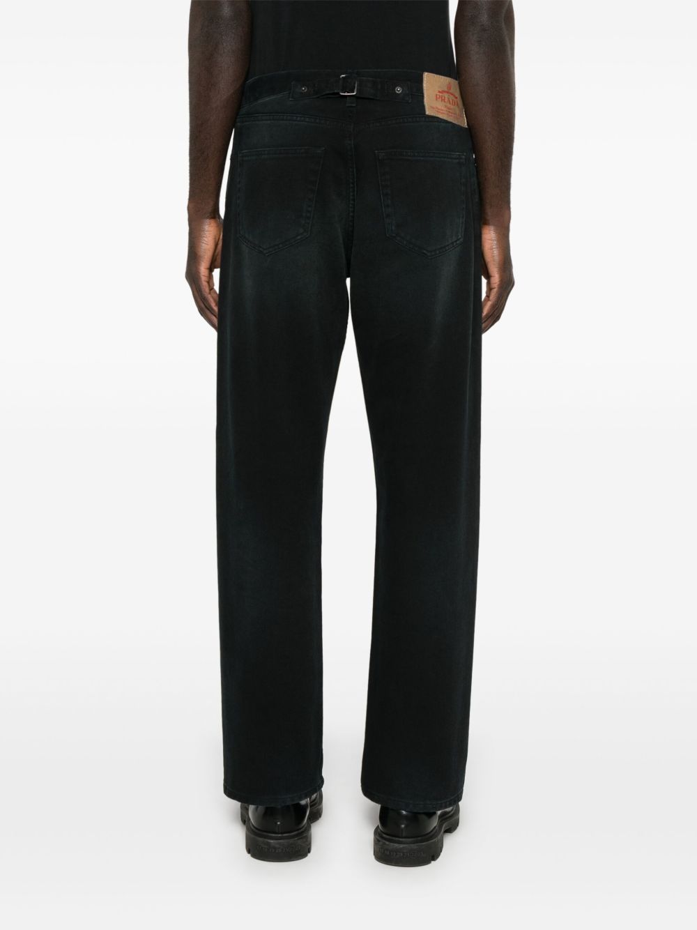 Prada Men Denim Cotton Jeans