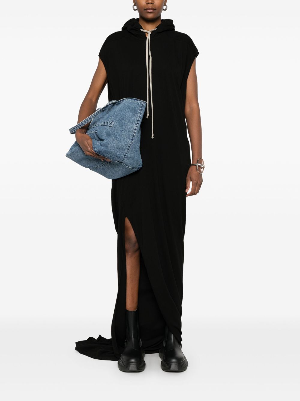 Rick Owens Drkshdw Women Hooded Long Dress RICK OWENS