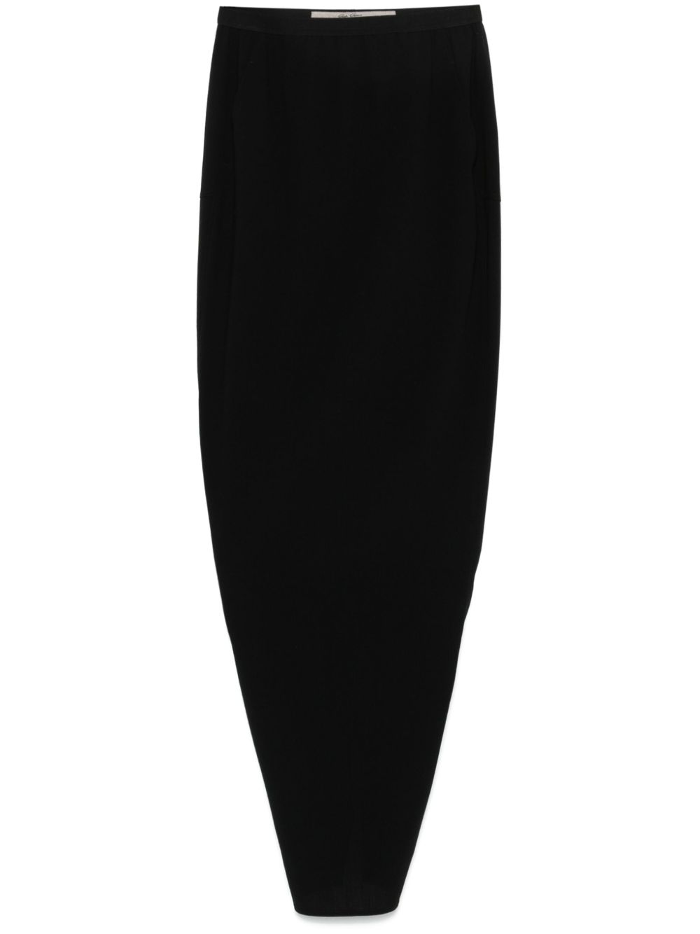Rick Owens Women Soft Pillar Wool Long Skirt RICK OWENS