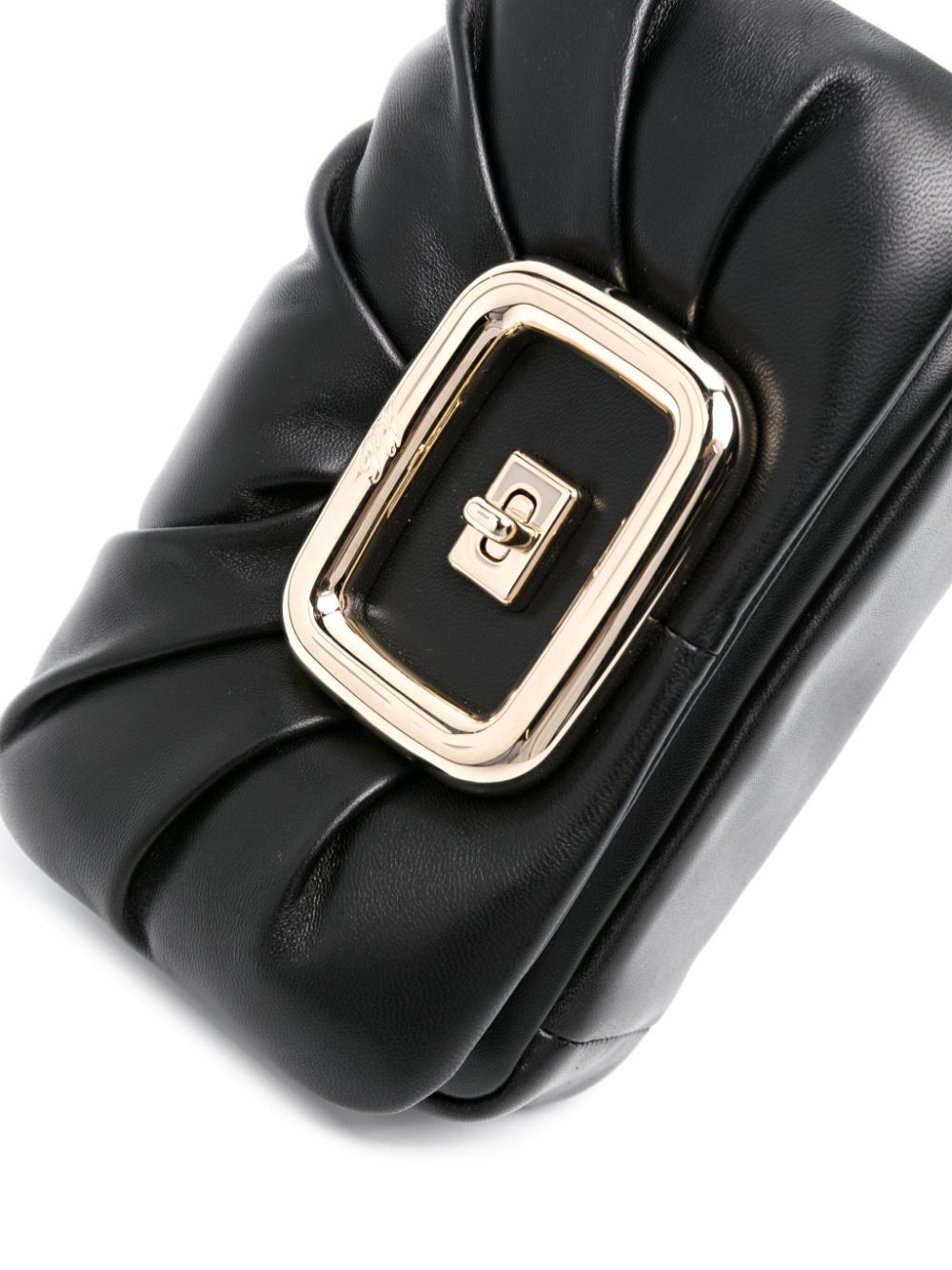 Roger Vivier Women Viv Choc Mini Leather Crossbody Bag