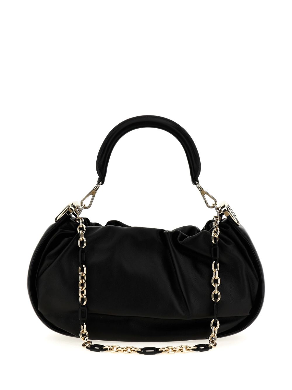 Roger Vivier Women Viv Choc Medium Leather Hobo Bag ROGER VIVIER