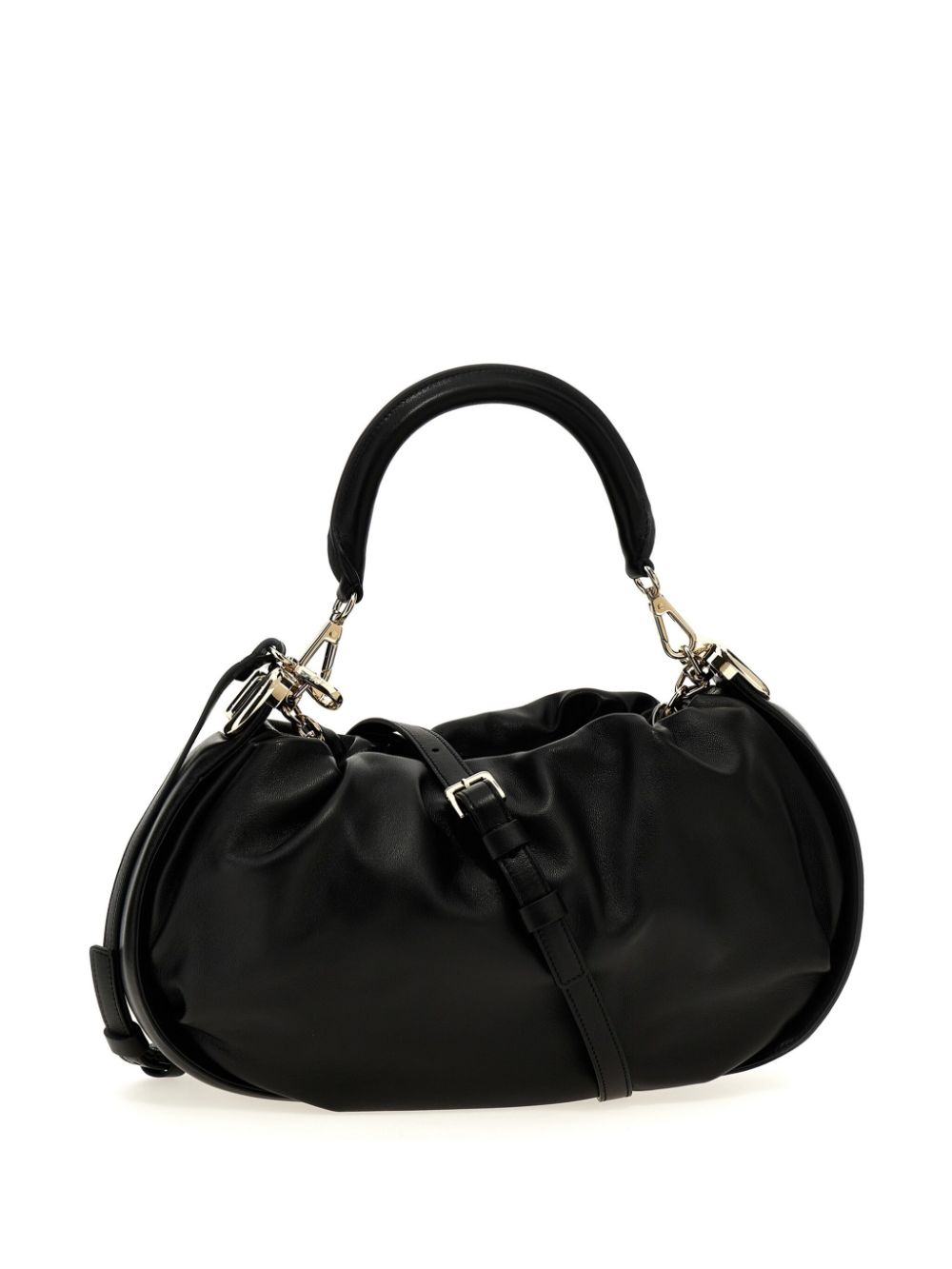 Roger Vivier Women Viv Choc Medium Leather Hobo Bag ROGER VIVIER
