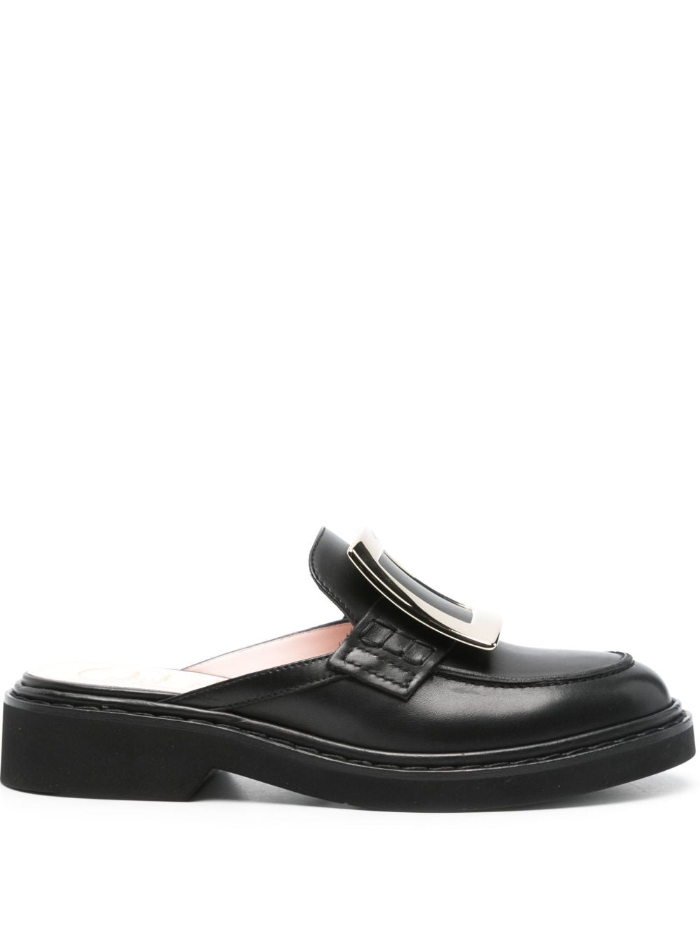 Roger Vivier Women Viv Rangers Leather Loafers ROGER VIVIER