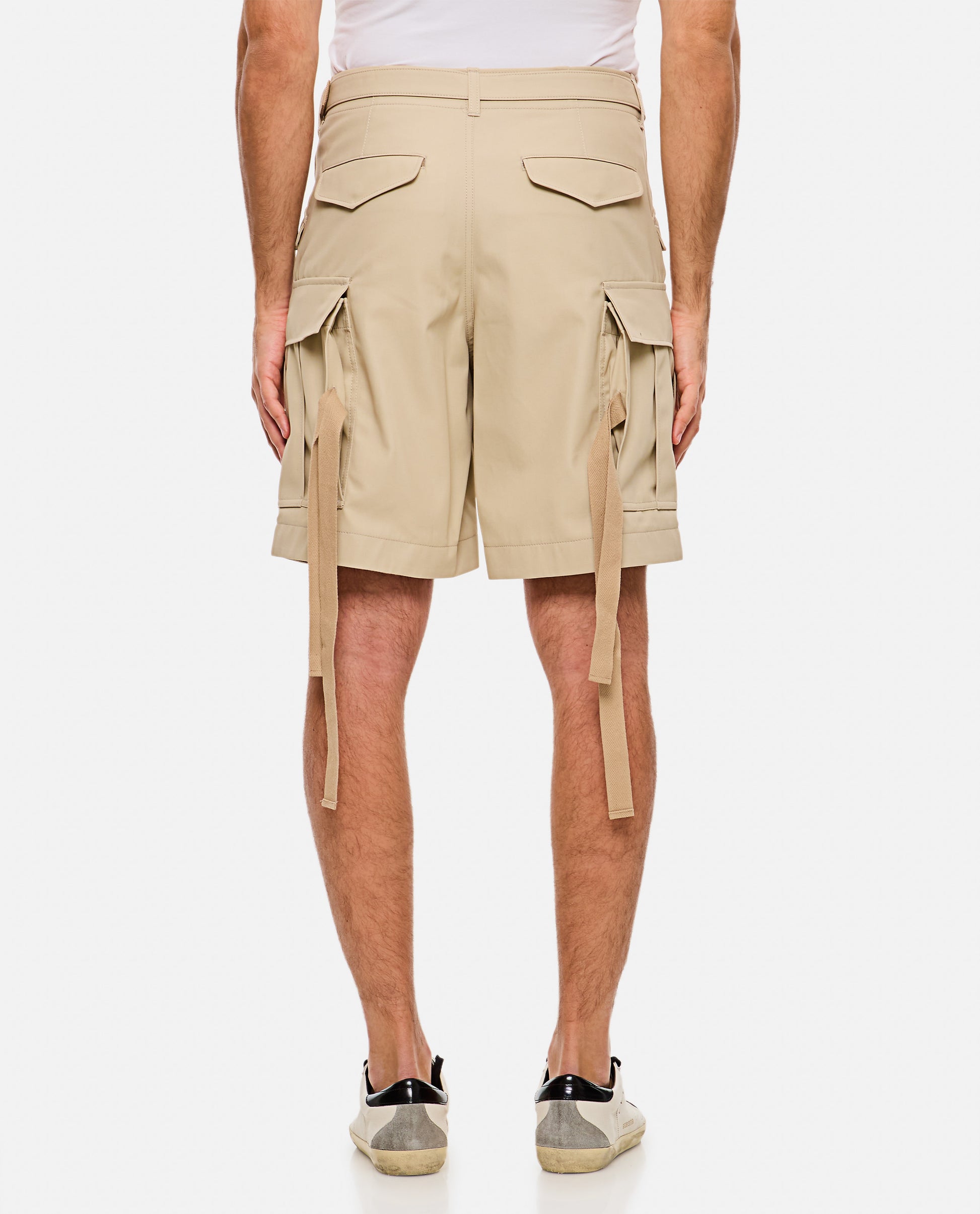 Sacai Men Cotton Twill Shorts SACAI