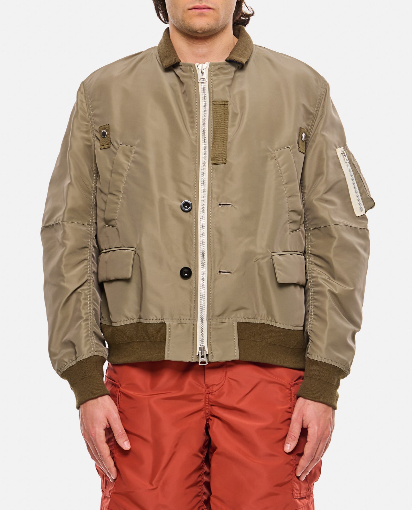 Sacai Men Nylon Twill Jacket SACAI