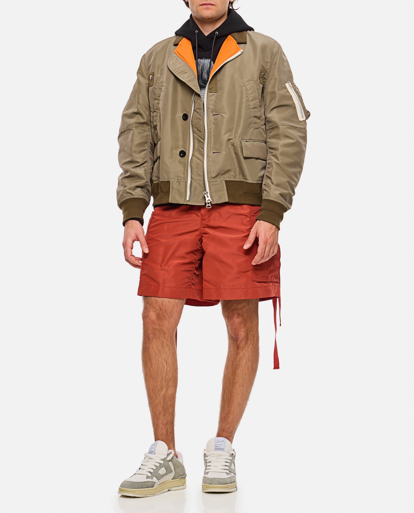 Sacai Men Nylon Twill Jacket SACAI