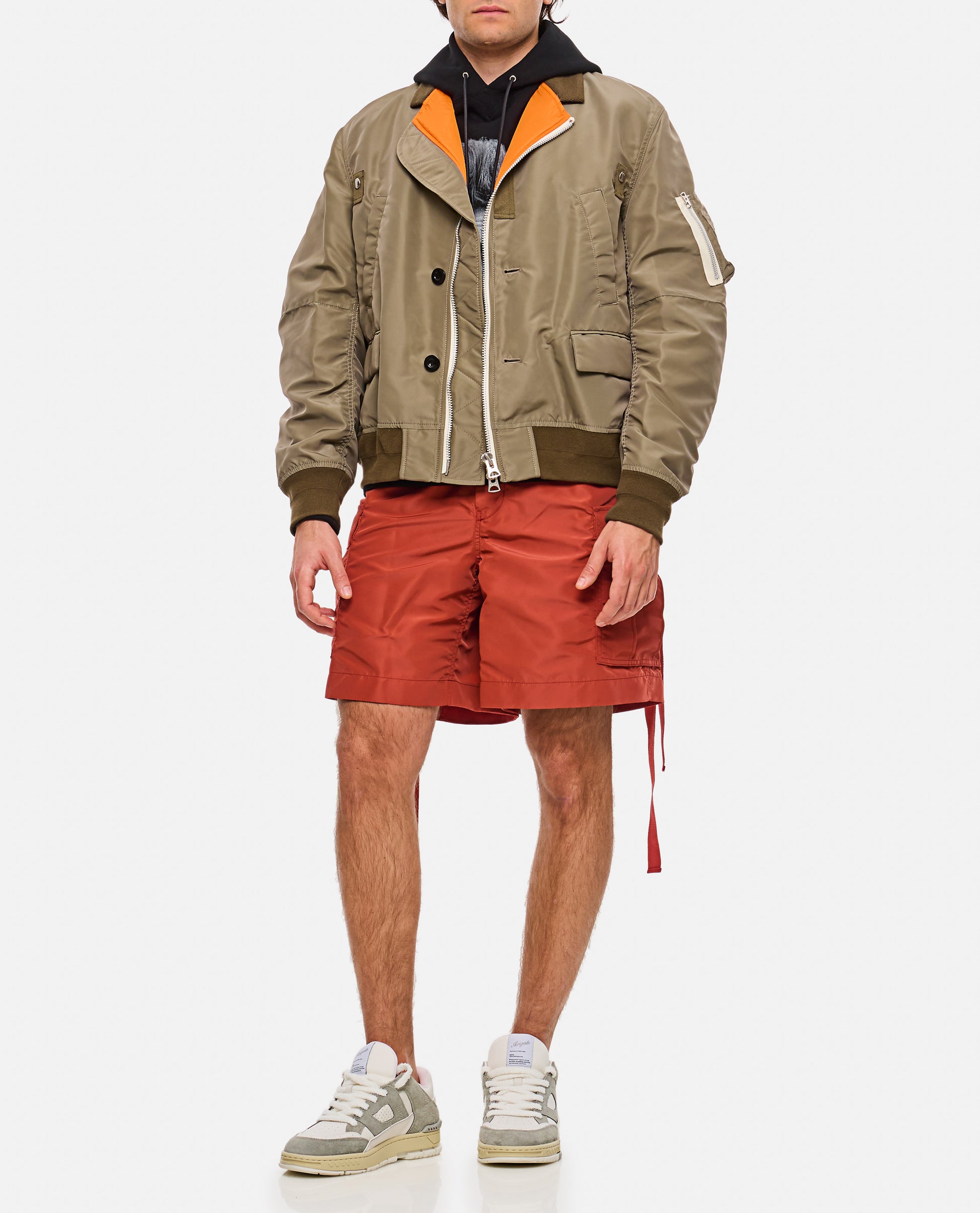 Sacai Men Nylon Twill Jacket SACAI