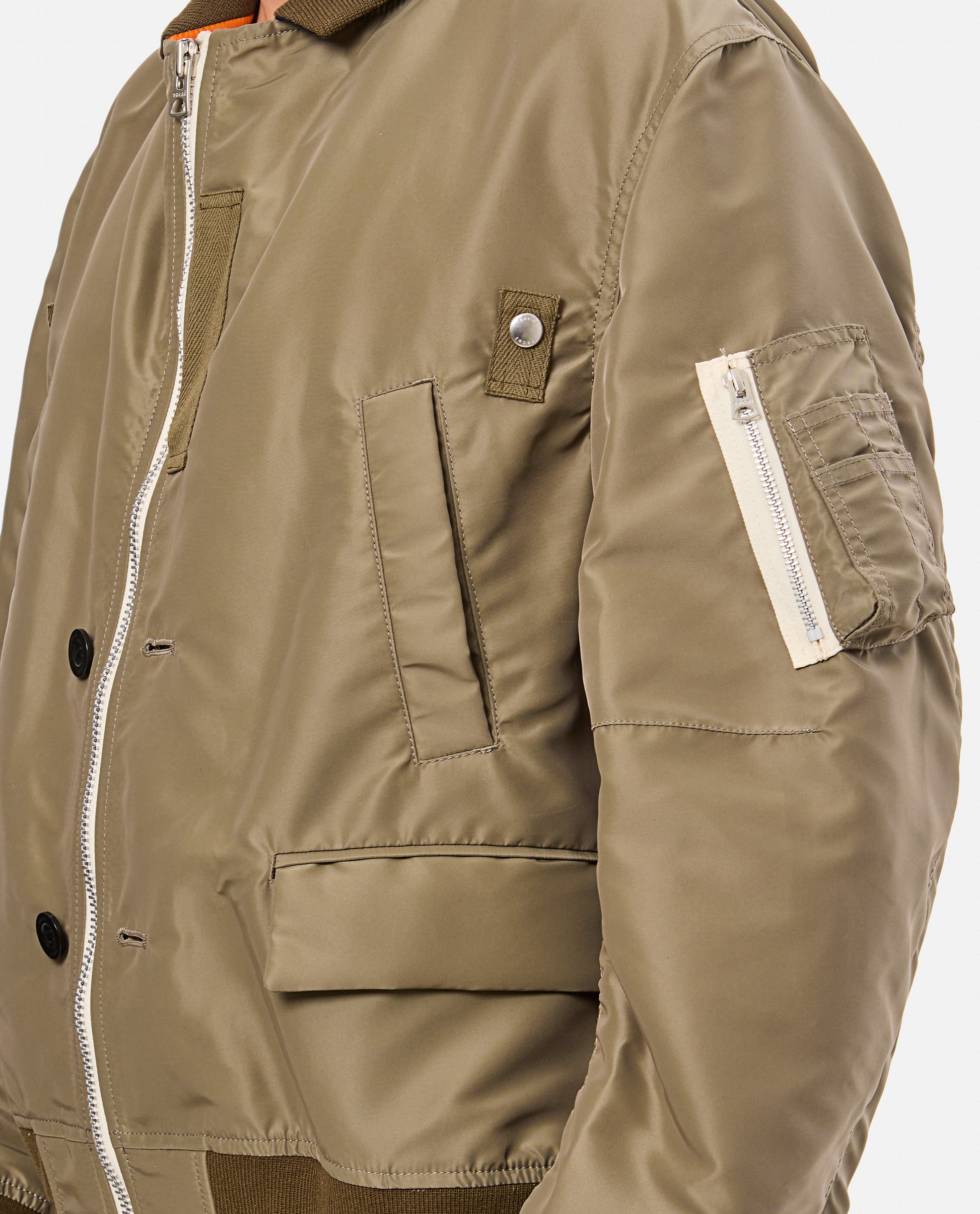 Sacai Men Nylon Twill Jacket SACAI
