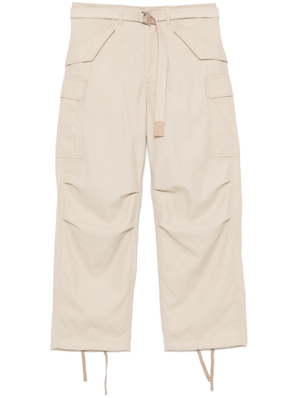 Sacai Men Cotton Cargo Trousers