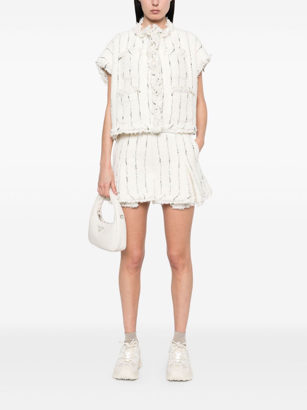 Sacai Women Tweed Vest SACAI