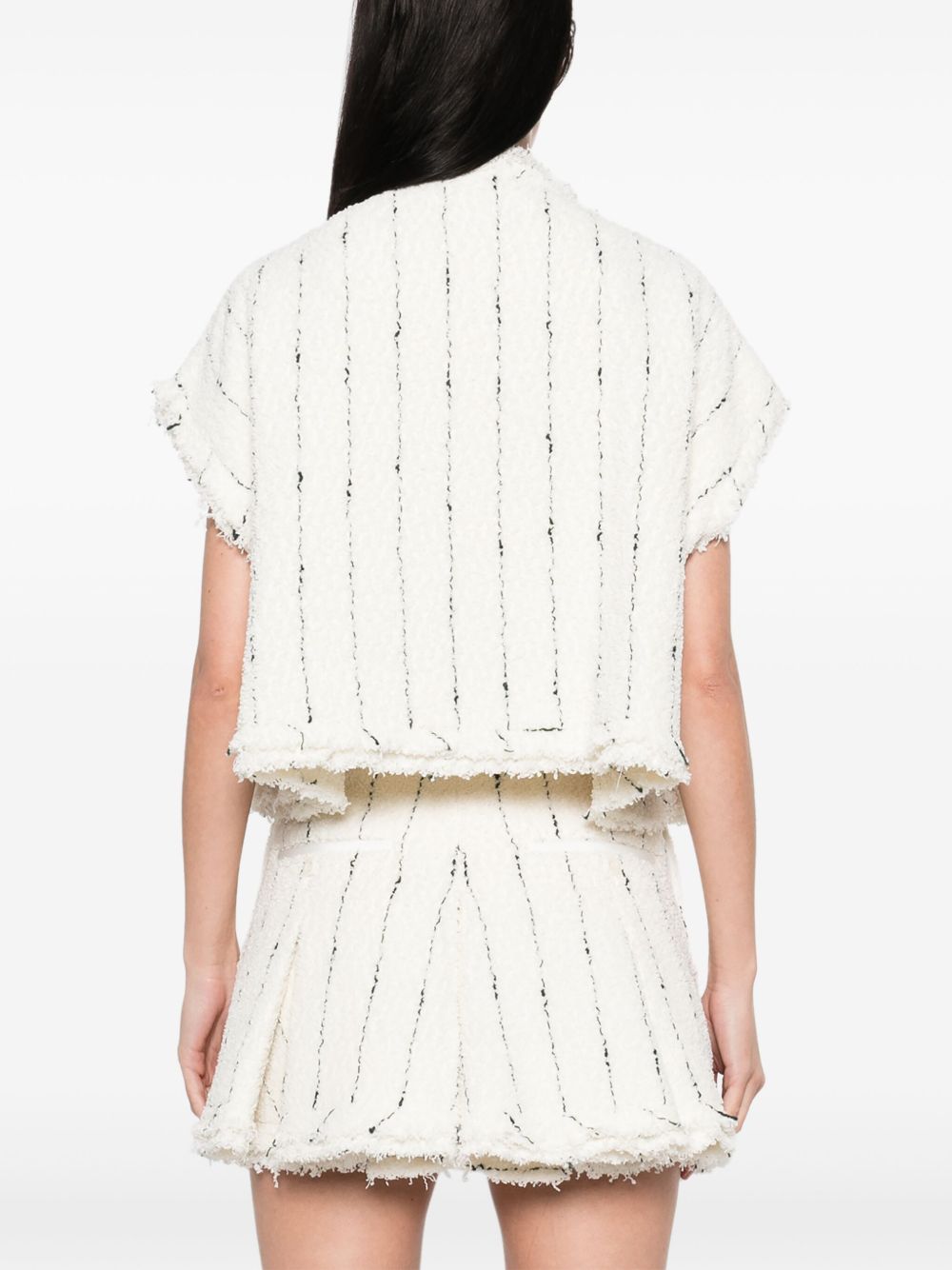 Sacai Women Tweed Vest SACAI