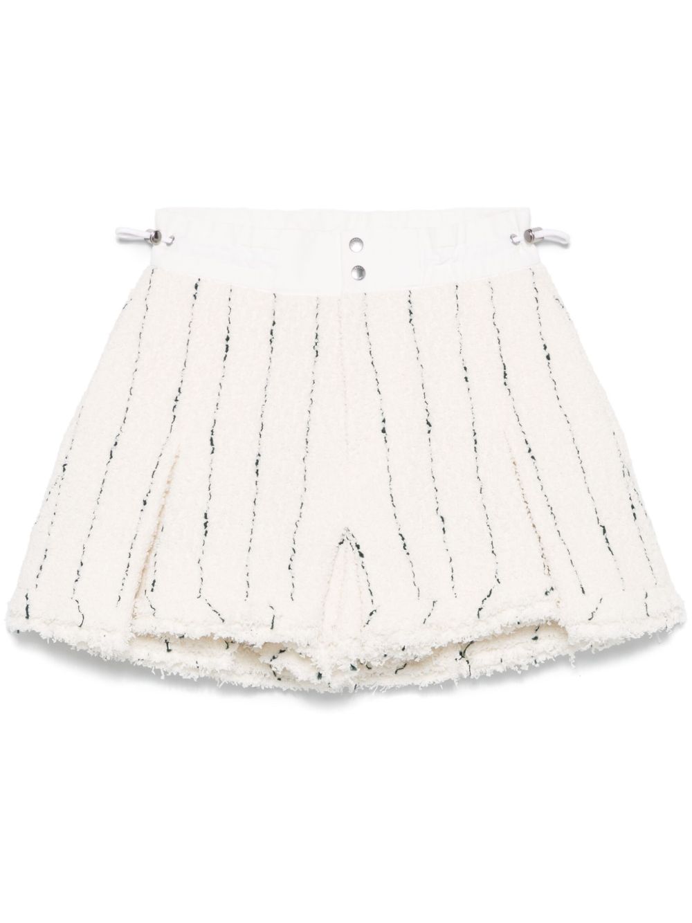 Sacai Women Tweed Shorts SACAI