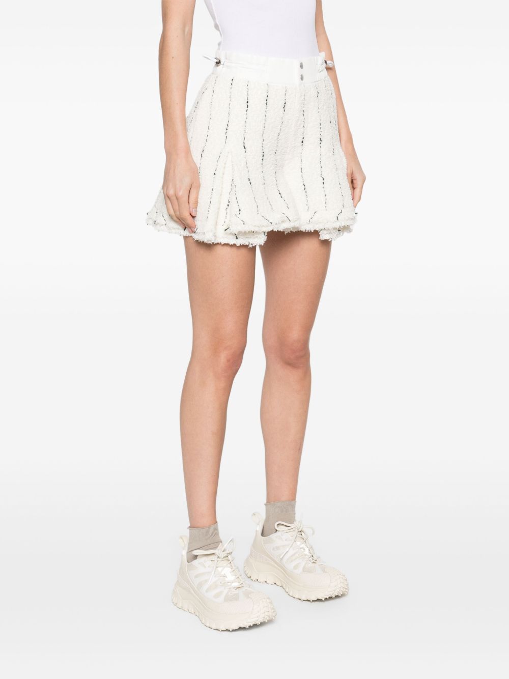 Sacai Women Tweed Shorts SACAI