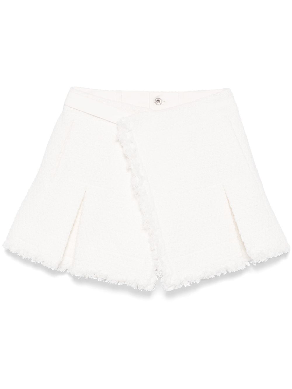 Sacai Women Denim Mix Shorts SACAI