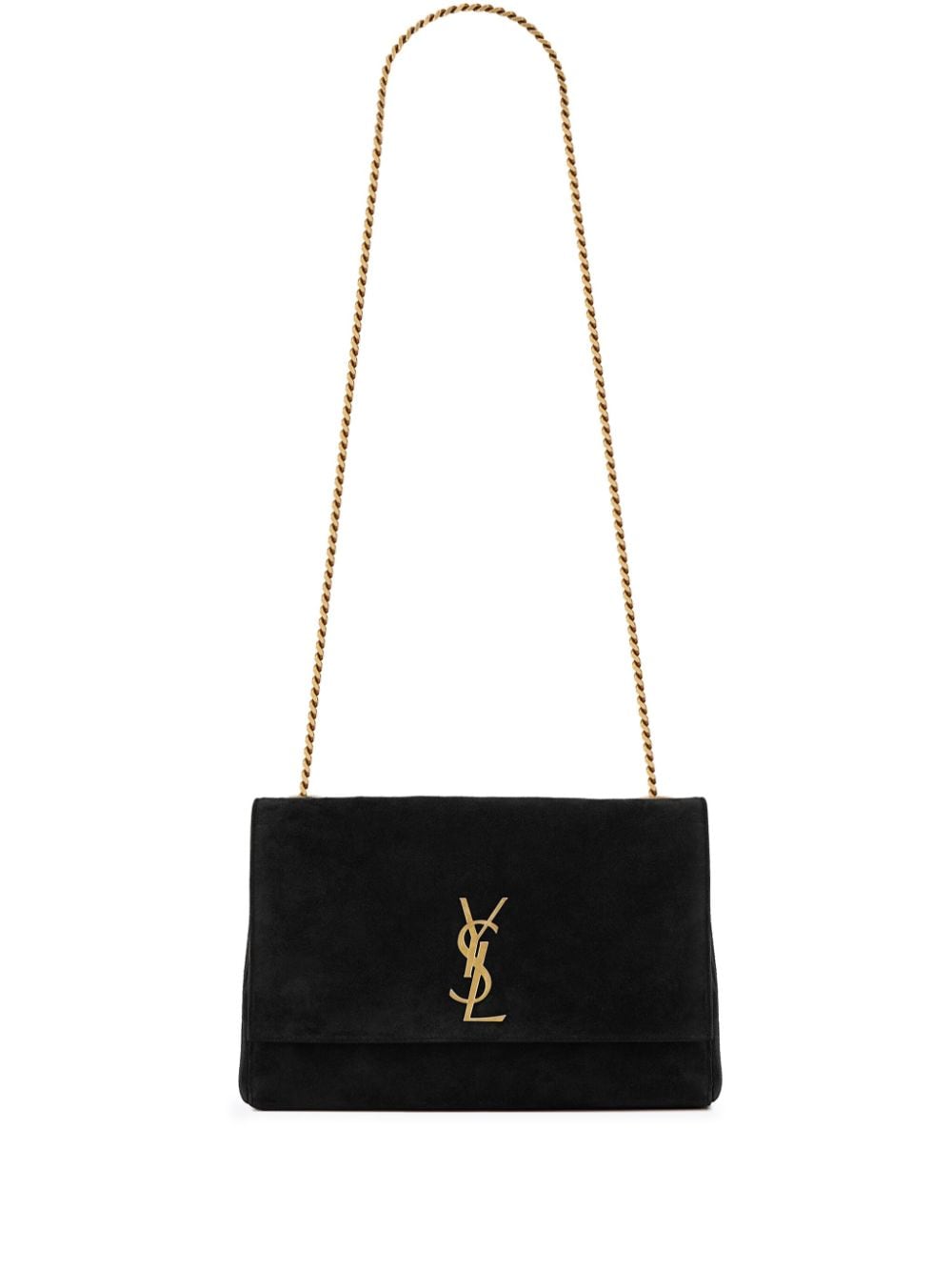 Saint Laurent Women Kate Suede Leather Medium Shoulder Bag SAINT LAURENT