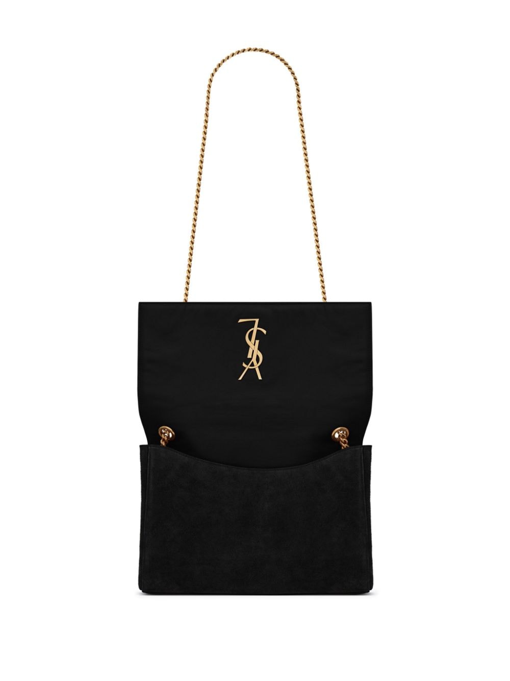 Saint Laurent Women Kate Suede Leather Medium Shoulder Bag SAINT LAURENT