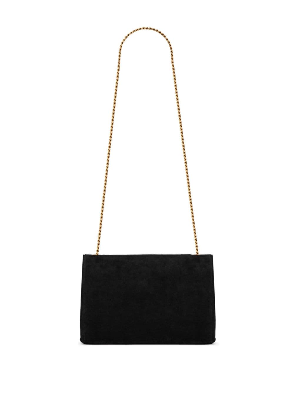 Saint Laurent Women Kate Suede Leather Medium Shoulder Bag SAINT LAURENT