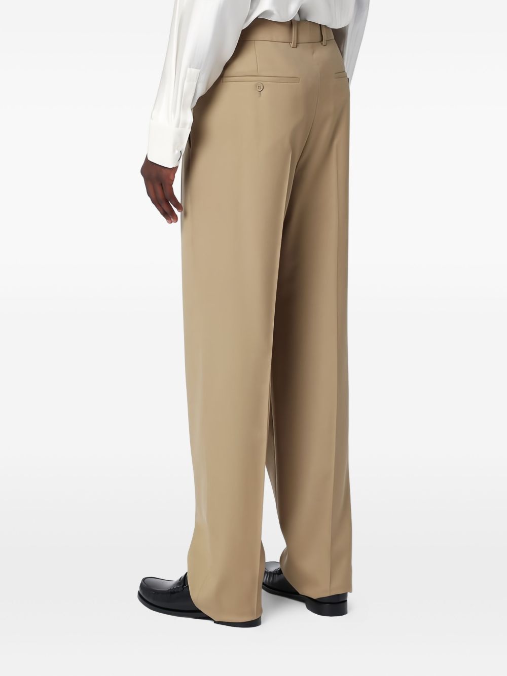 Saint Laurent Men Wool Trousers SAINT LAURENT