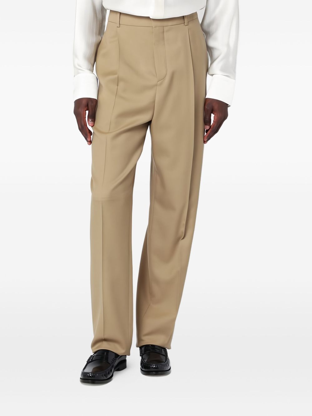 Saint Laurent Men Wool Trousers SAINT LAURENT