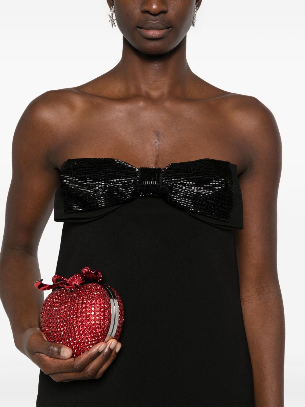 Self Portrait Women Bow Detail Mini Dress SELF-PORTRAIT