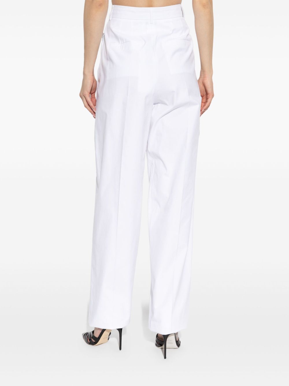 Sportmax Women Cotton Trousers SPORTMAX