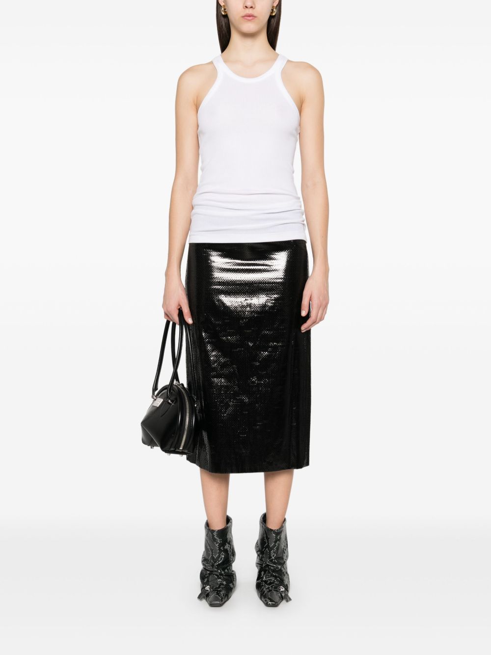 Sportmax Women Cotton Tank Top SPORTMAX