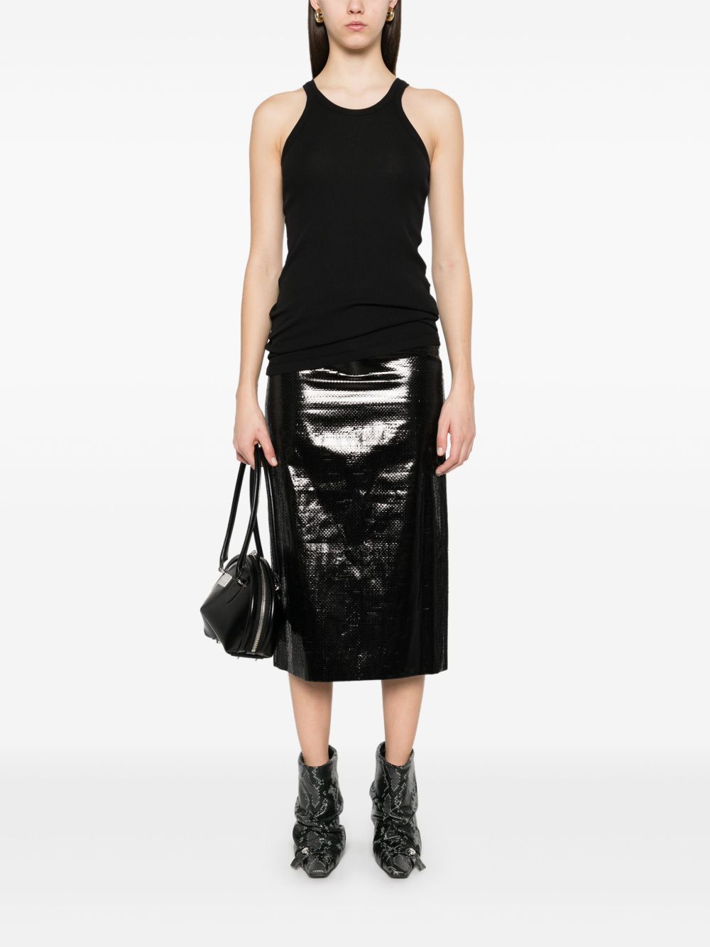 Sportmax Women Cotton Tank Top SPORTMAX