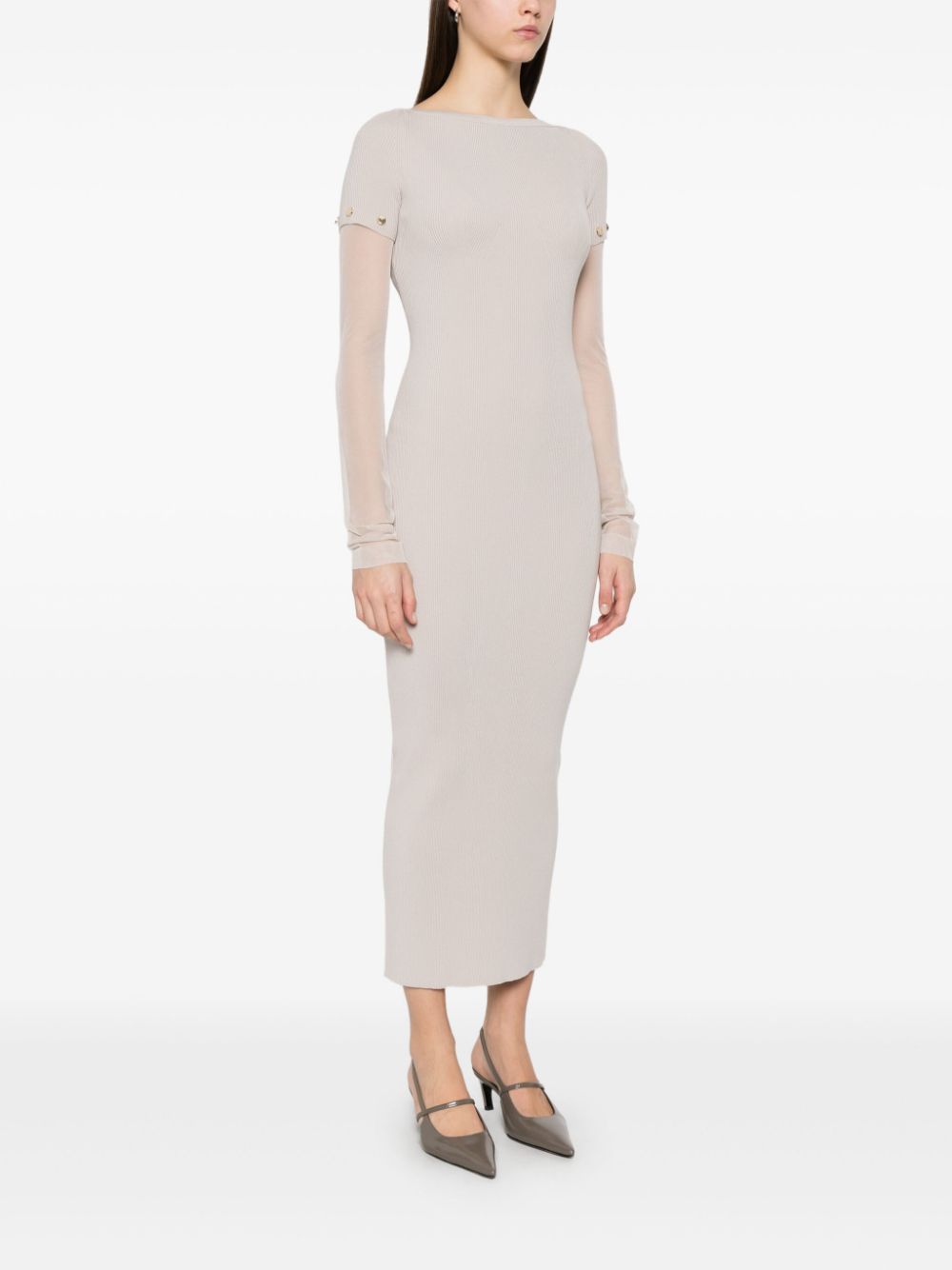 Sportmax Women Knitted Long Dress SPORTMAX